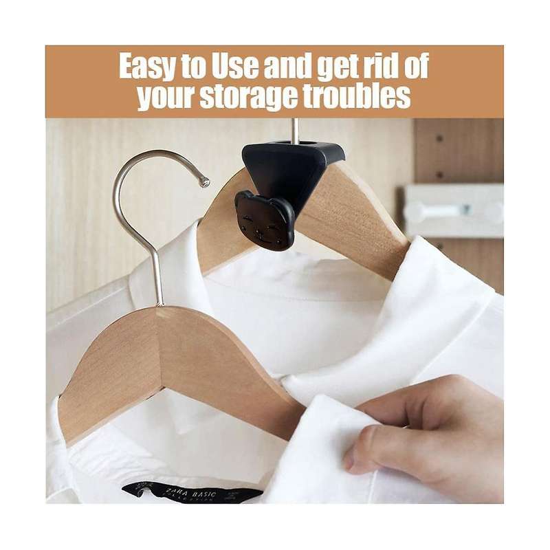 20pcs Hangers Hooks,clothes Hangers Connector Hooks, for Hangers, Bear