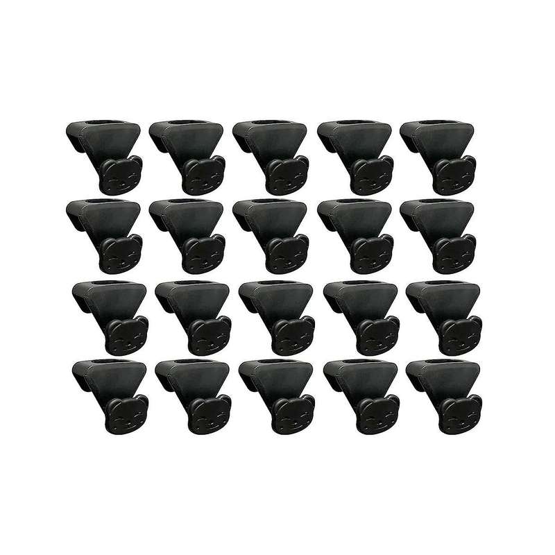 20pcs Hangers Hooks,clothes Hangers Connector Hooks, for Hangers, Bear