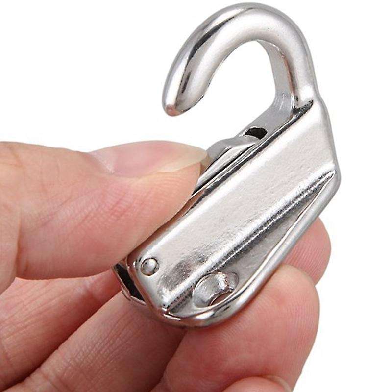 20PCS Marine Boat Hook Marine Fending Hook with Closed Spring Clip Stainless Steel 316 Marine Boat H