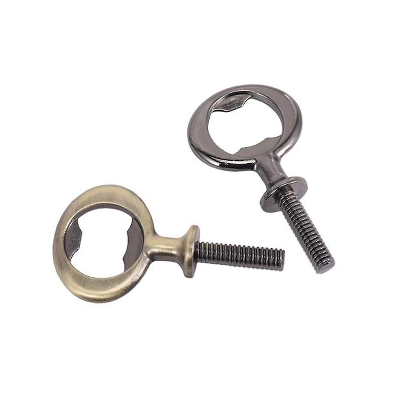 20pcs Metal Beer Opener, Flat Opener Inserts Kit, Threaded Beer Opener for Diy Projects