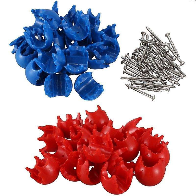 20pcs Net 12mm Plastic Connector Net Buckle Climbing Accessories for Outdoor Swing Parts