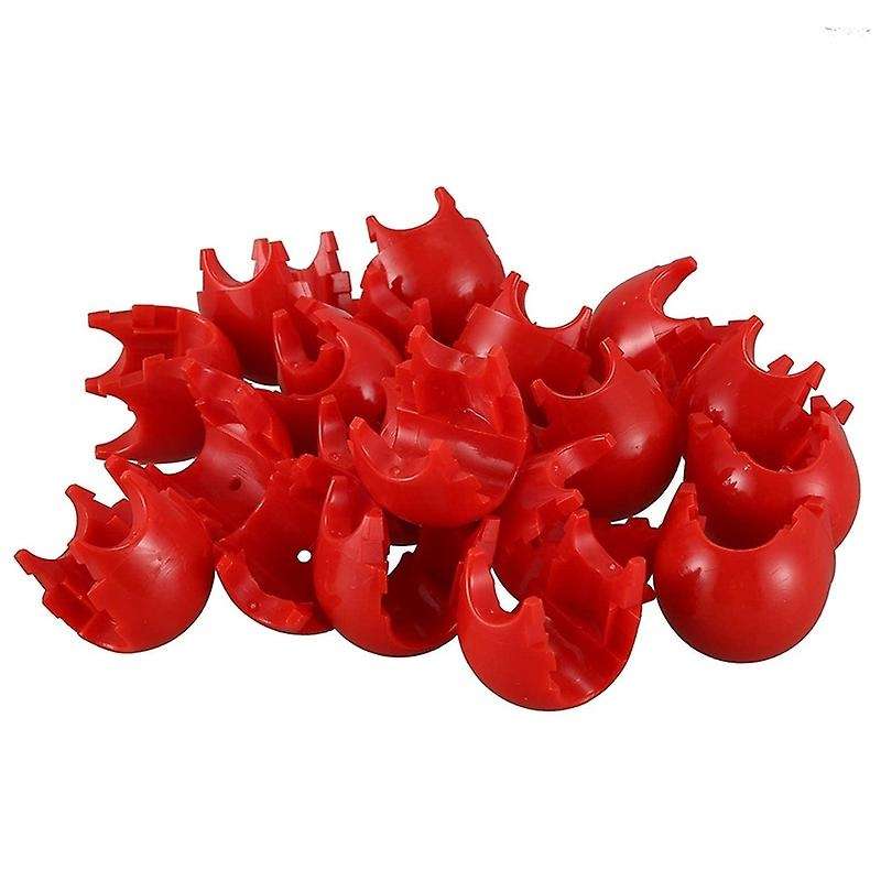 20pcs Net 12mm Plastic Connector Net Buckle Climbing Accessories for Outdoor Swing Parts