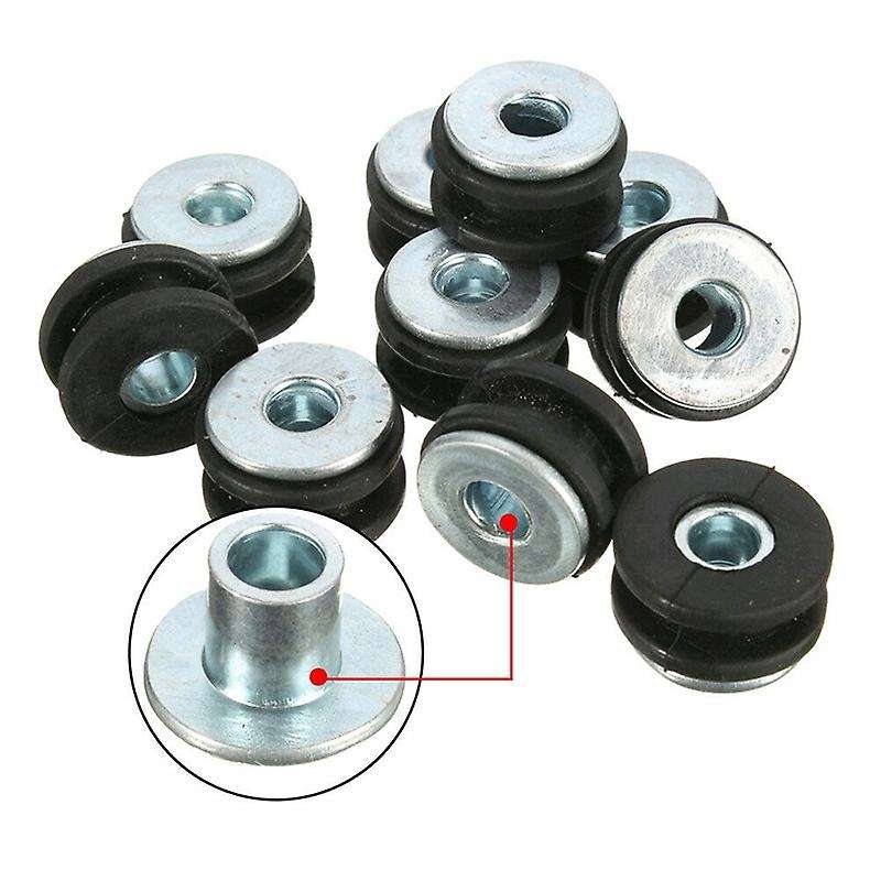 20PCS Motorcycle Rubber Grommet Bolt Pressure Relief Cushion Kit Replacement for Fairing