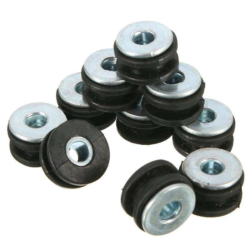 20PCS Motorcycle Rubber Grommet Bolt Pressure Relief Cushion Kit Replacement for Fairing
