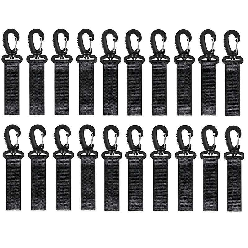 20pcs Paddle Board Paddle Storage Clip Paddle Keeper Paddle Holder Kayak Boat Fishing Rod Holder Cl