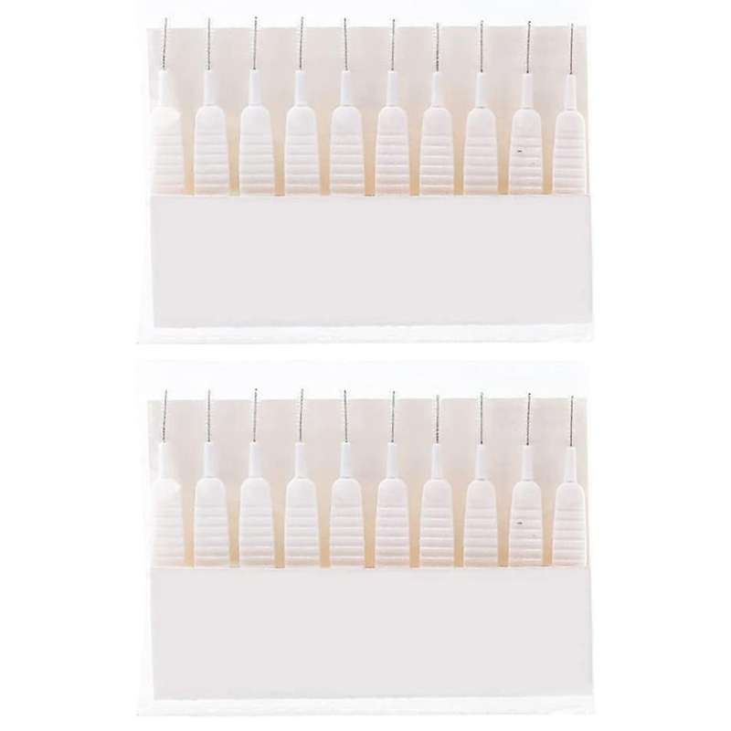20Pcs Shower Nozzle Cleaning Brush Anti- Clogging Pore Space Clean Nylon Brush Drain Clog Remover To