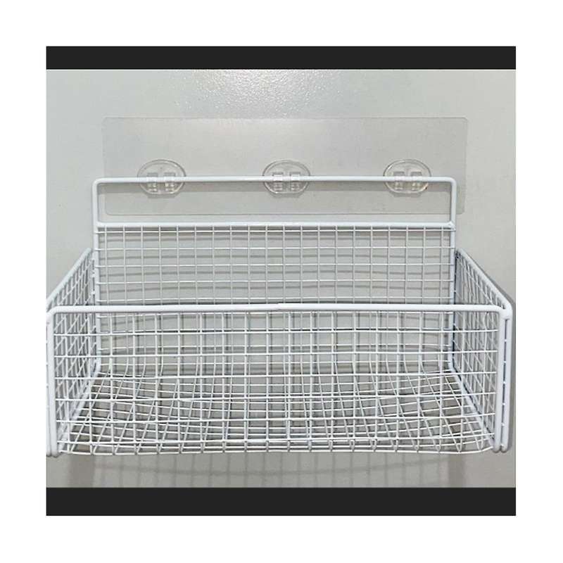 20pcs Shower Adhesive Replacement, No Drilling Strong Stick Transparent Rectangle Shower Shelf Adhes