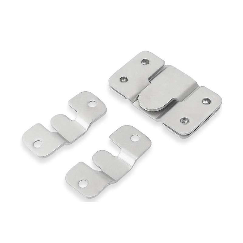 20pcs Stainless Steel Hook Picture Hangers 54x30mm Wall Picture Frame Hanger Display Hook