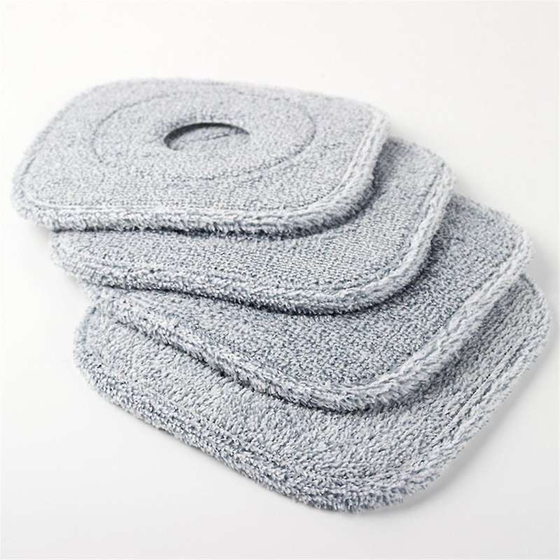 20Pcs Washable Mop Cloth for Mop Squeeze Mop Automatic Separation Rotating Cleaning Floors Mop Pads