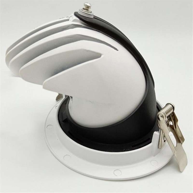 20W LED Elephant Trunk Light Flowering Spotlight COB Downlight Embedded Ceiling Light 360 Degrees