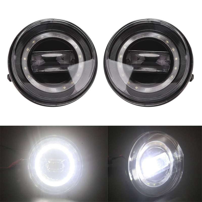 20W Pickup DRL Bumper Driving Fog Lights for 2007-2013