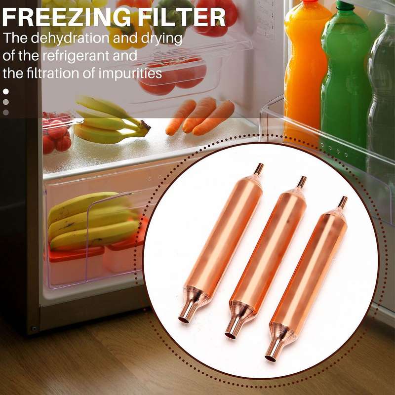 20x Refrigeration Filters 115 X18mm Refrigerator Filter Dryer Accessories Refrigeration