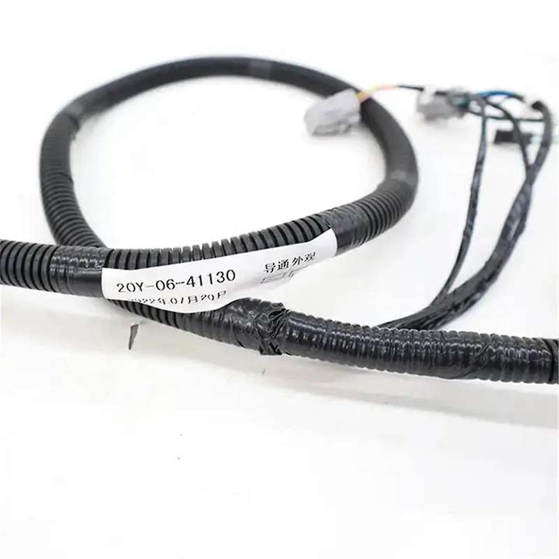 20Y-06-41130 Excavator Engine Wiring Harness for PC130-8 PC200-8 PC270-8 Right Console Wiring Harnes