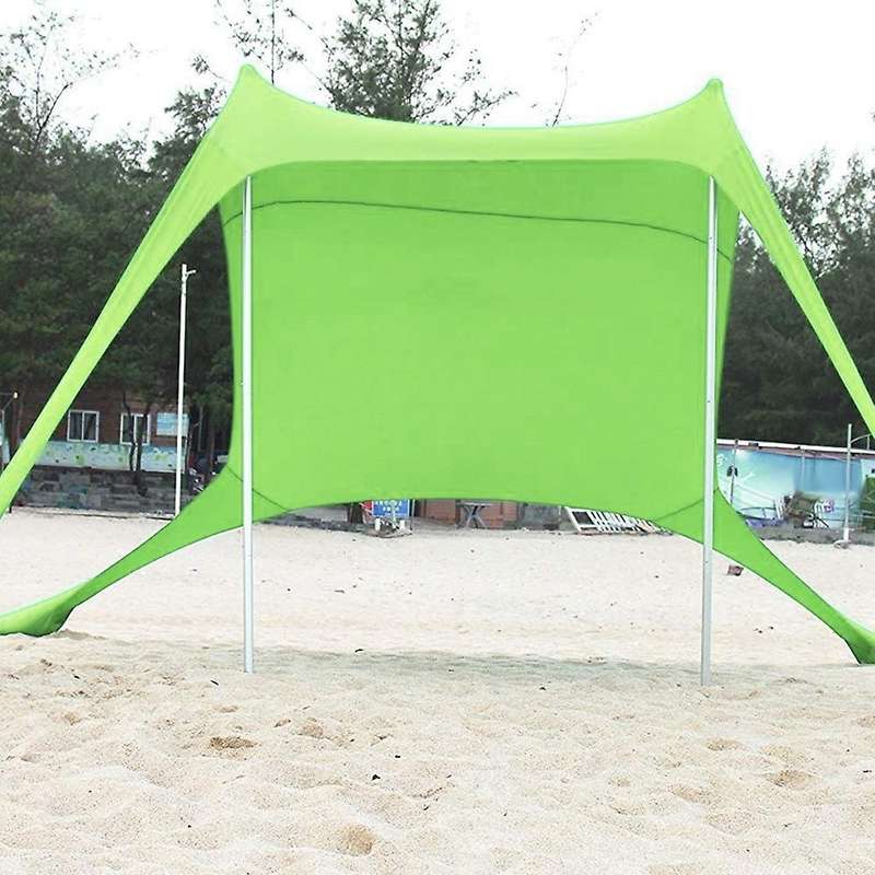 210210Cm Outdoor Beach Canopy Shade Tent Camping Cool Sunscreen Uv Canopy Portable Camping Fishing T