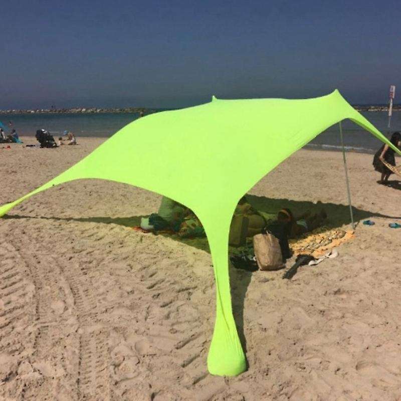 210210Cm Outdoor Beach Canopy Shade Tent Camping Cool Sunscreen Uv Canopy Portable Camping Fishing T