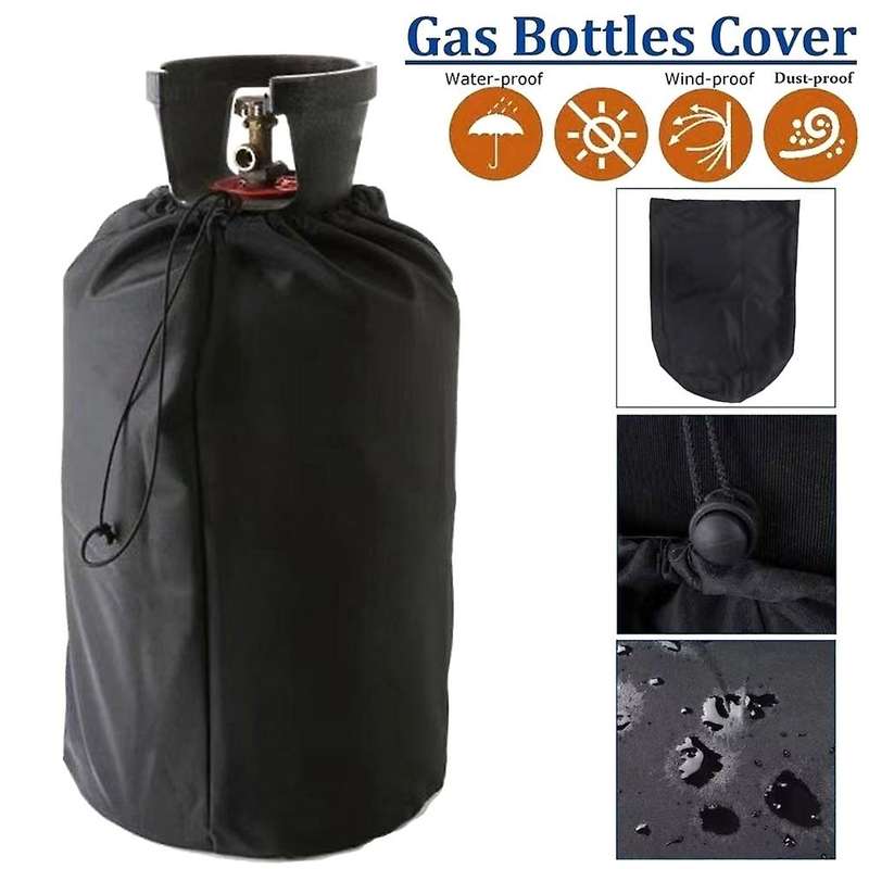 210D Oxford Cloth Propane Tank Covers Outdoor Waterproof Dustproof Gas Bottles Cover Camping Gas Sto