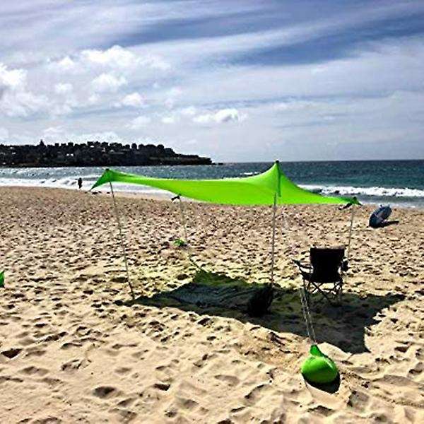 210x210Cm Outdoor Beach Canopy Shade Tent Camping Cool Sunscreen Uv Canopy Portable Camping Fishing