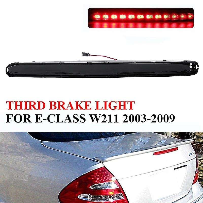 2118201556 Third 3Rd Brake Light Car Rear Tail Light Stop Lamp for E-Class W211 2003-2009 Black