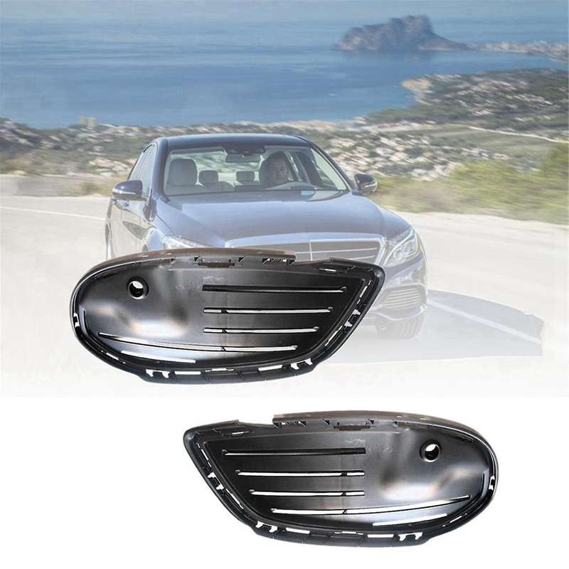 2118850253 2118850353 Fog Lamp Wind Grille Front Bumper Fog Lamp Grille Car for W205
