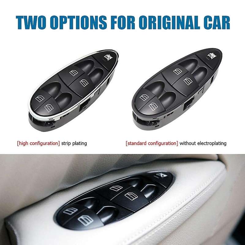 2118210058 Car Electric Power Switch for E- W211 2003-2008 with Chrome