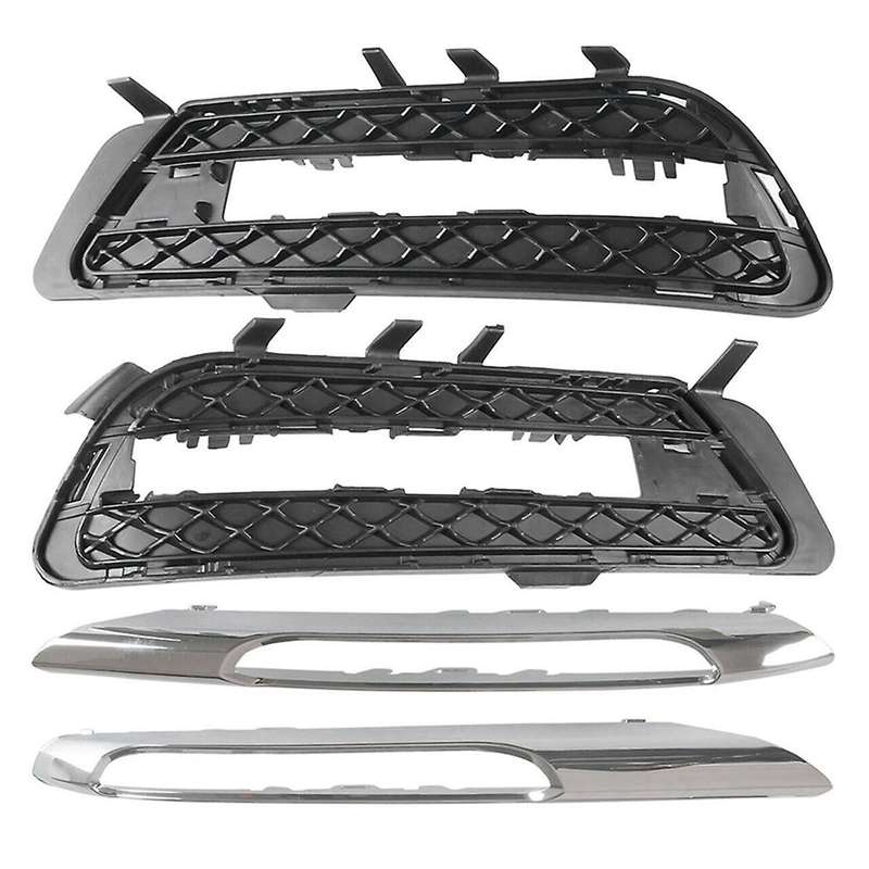 2128851723 2128851823 2128851774 2128851874 Fog Lamp Grille Cover + Decorative Strip Car for - E-cla