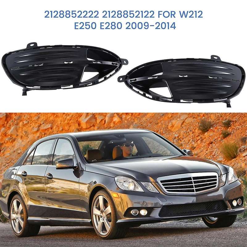 2128852222 2128852122 Fog Lamp Frame Front Bumper Grille Automobile for - E-Class W212 E250 E280 20
