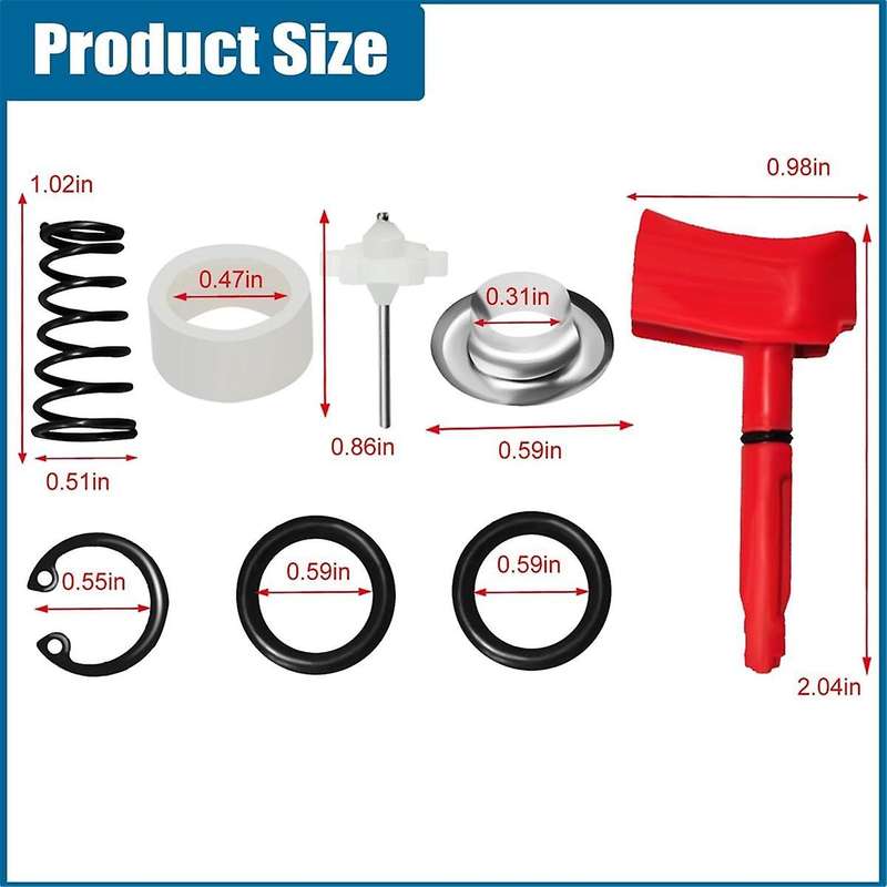 2135-K303 Air Inlet Kit Parts and Trigger Assembly for 2115TIMAX Impact Wrench