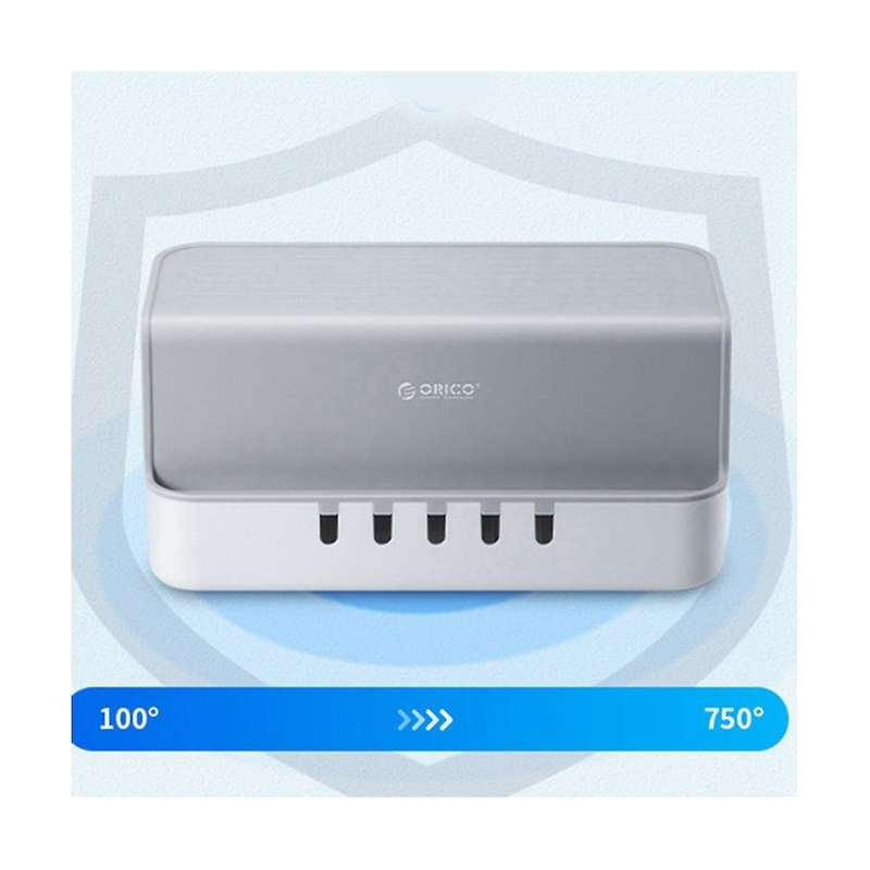Convenient Power Strip Storage Box for Power Bank Usb Charger Box