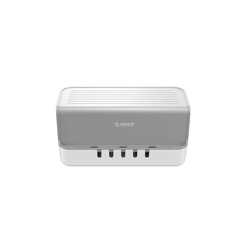 Convenient Power Strip Storage Box for Power Bank Usb Charger Box