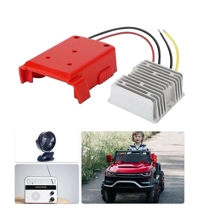 Converter for Power Wheel Inverter Boost Voltage Regulator Connector Diy Adapter