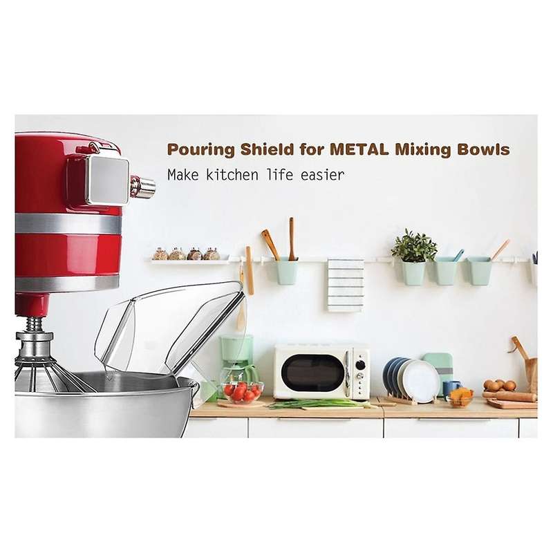 Cooking Machine Baffle Kitchen Accessories Oil Powder Splash Universal Pouring Shield