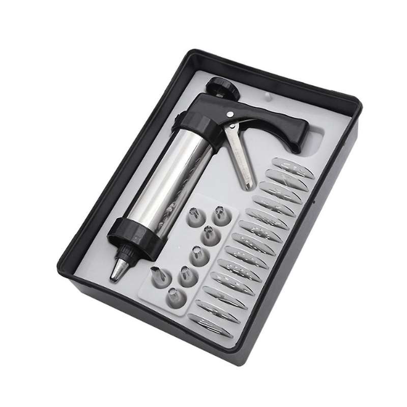 Cookie Press Maker Molds Kit Biscuit Diy Cake Mold Cream Dessert Decorating Tools Pastry Machine Fo