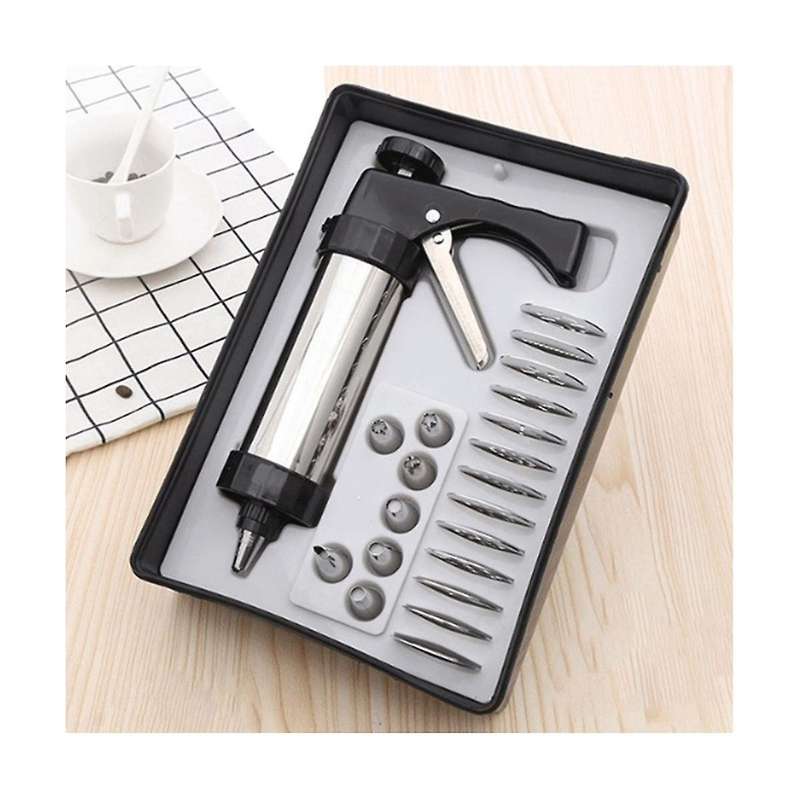 Cookie Press Maker Molds Kit Biscuit Diy Cake Mold Cream Dessert Decorating Tools Pastry Machine Fo