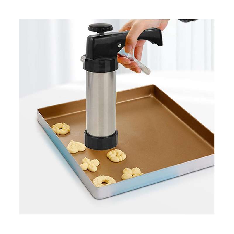 Cookie Press Maker Molds Kit Biscuit Diy Cake Mold Cream Dessert Decorating Tools Pastry Machine Fo