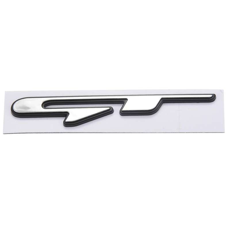 Cool 3D Car Style Sticker Gt Line Letters Sticker Compatible Rear Trunk Fender Car Doors Stickers Gt