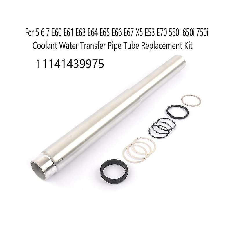 Coolant Water Transfer Pipe Tube Replacement Kit for E60 E64 E65 E66 E67 X5 E53 E70 N62 N62n 111414
