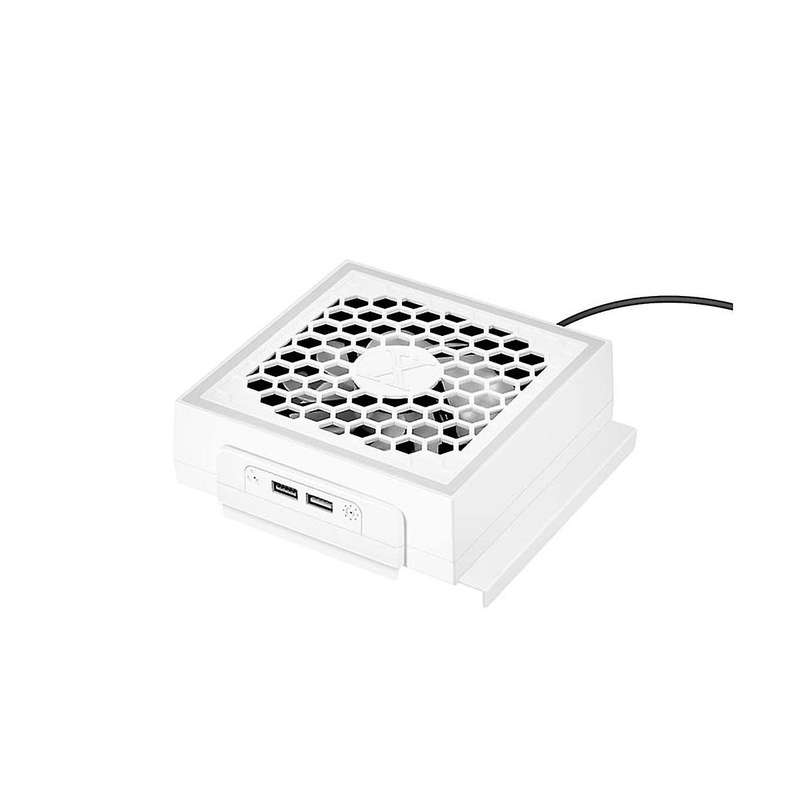 Cooling Fan Base with Rgb Atmosphere Colorful Light Led Game Cooler Stand Bracket For