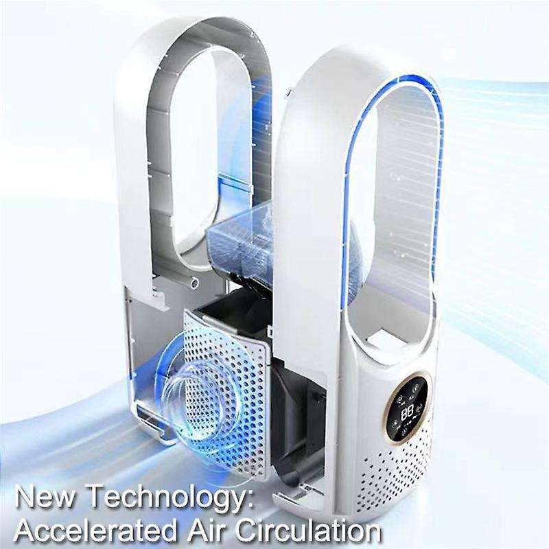 Cooler LED Display Conditioning Humidification Electric Fan 6 Speed Silent Timer Fan Humidifier Fa