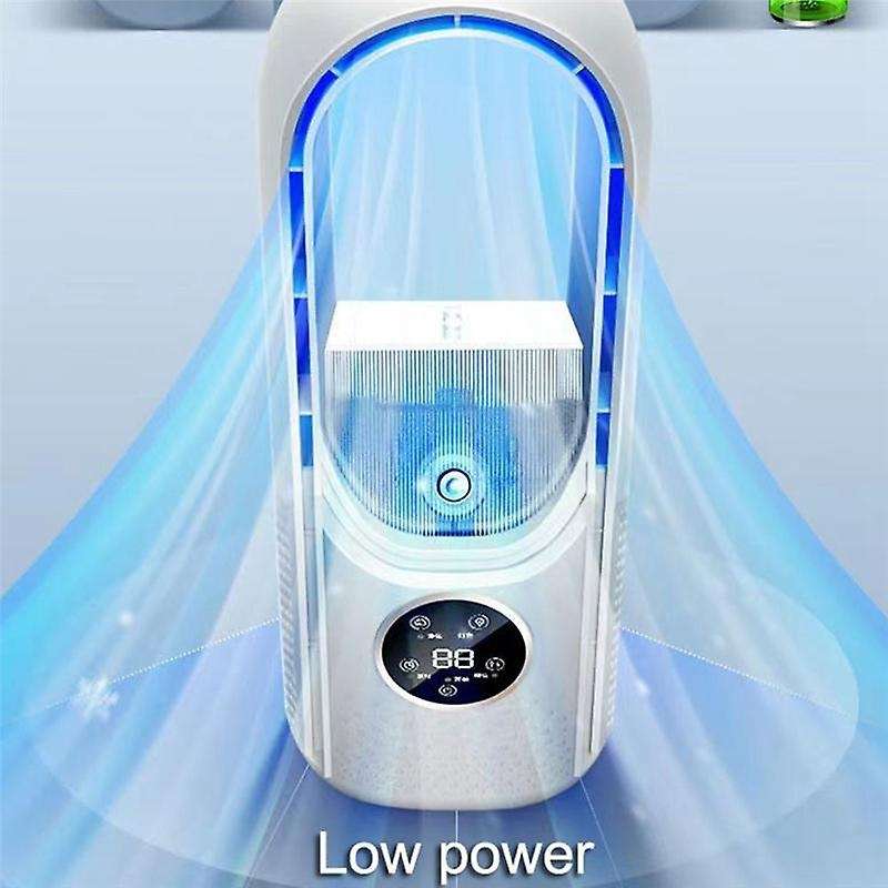 Cooler LED Display Conditioning Humidification Electric Fan 6 Speed Silent Timer Fan Humidifier Fa