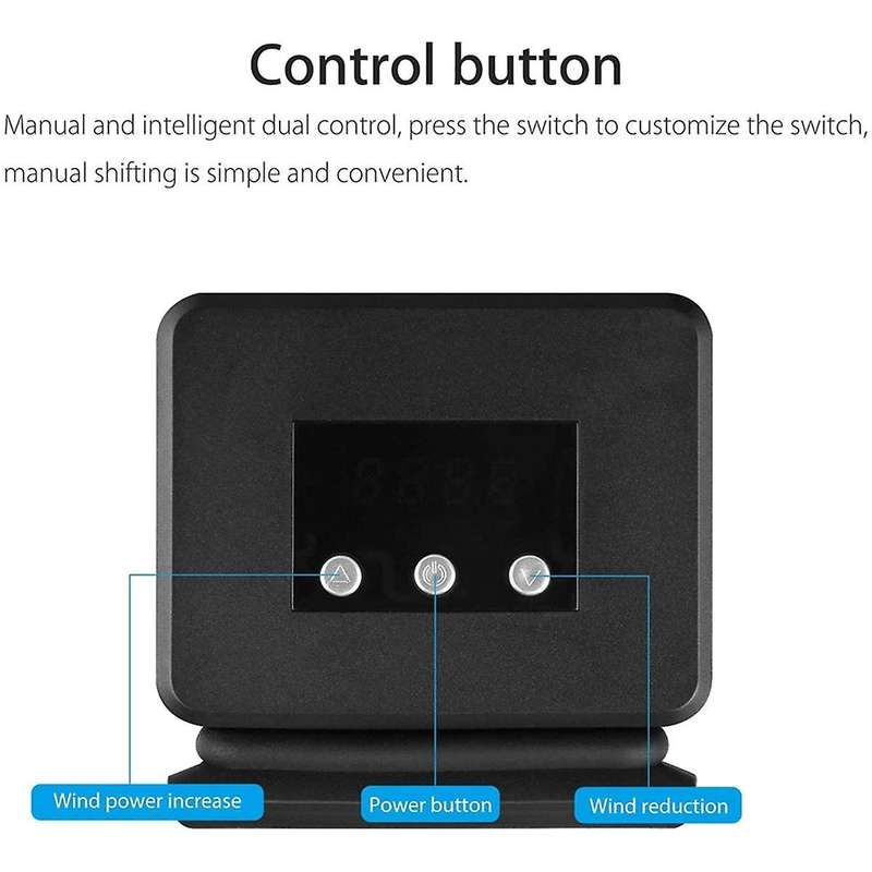 Cooling Fan Switch External Turbo Pumping Cooler Radiator Base for Docking Station Radiator