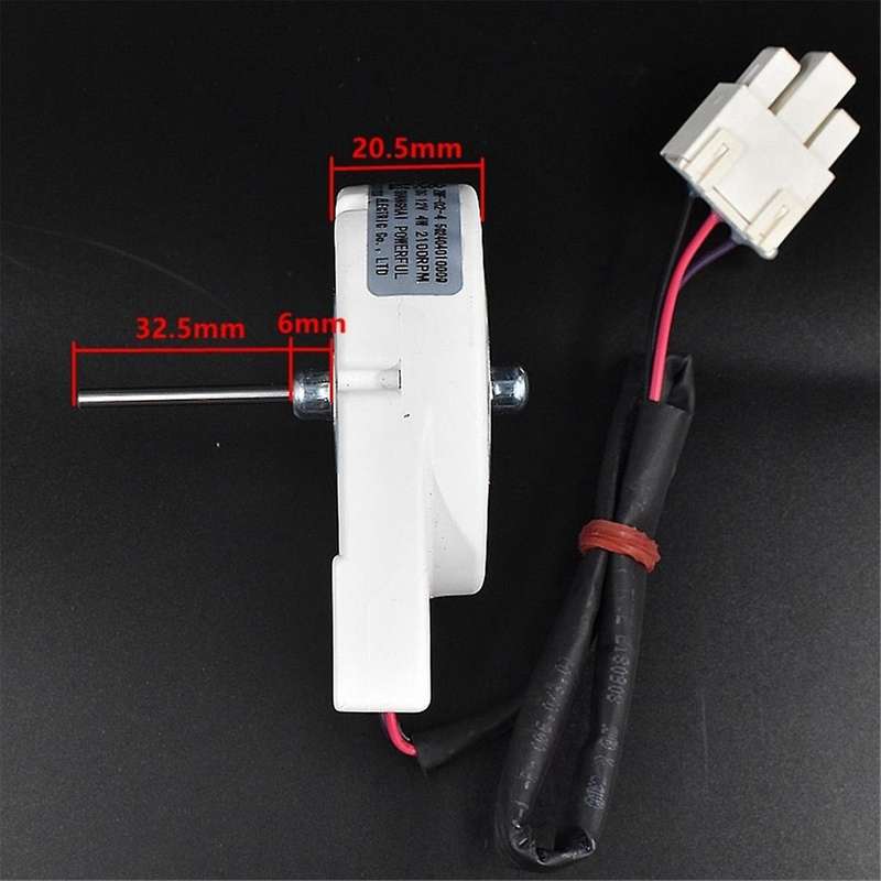 Cooling Fan Motor for Refrigerator 50240401000Q DC 12V 4W ZWF-02-4 Fridge Radiator Freezer Parts