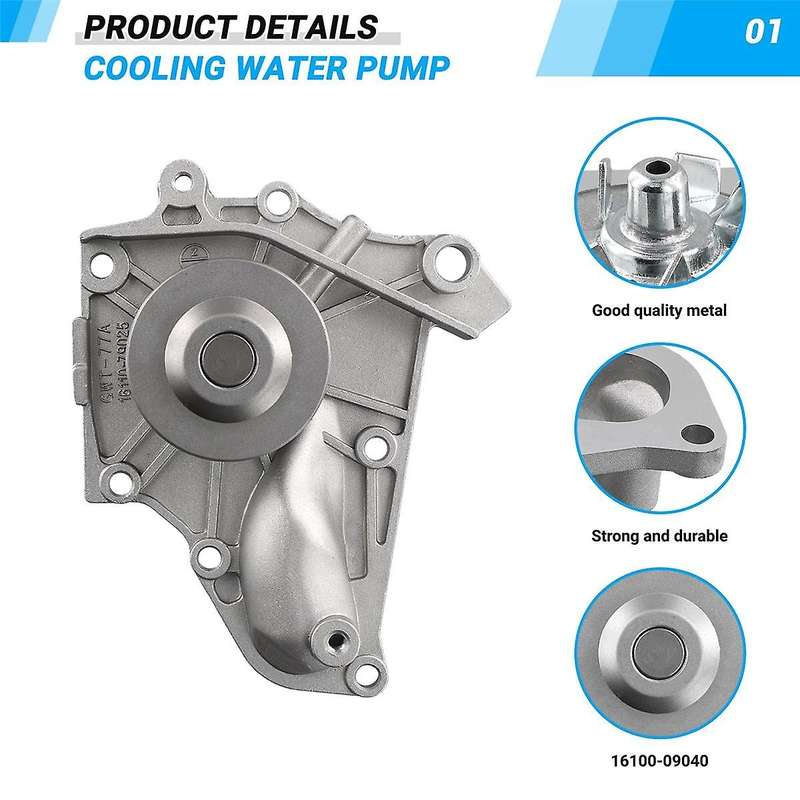 Cooling Water Pump for 16100-09040 1610079075 1610079185 16110-79025 16110-79026