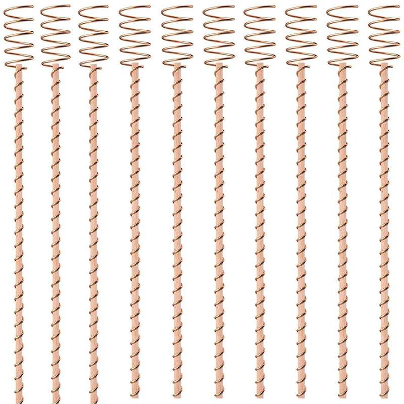 Copper Wire Coil for Electric Plant Staking and Horticulture Nursery Planting - 348.7g