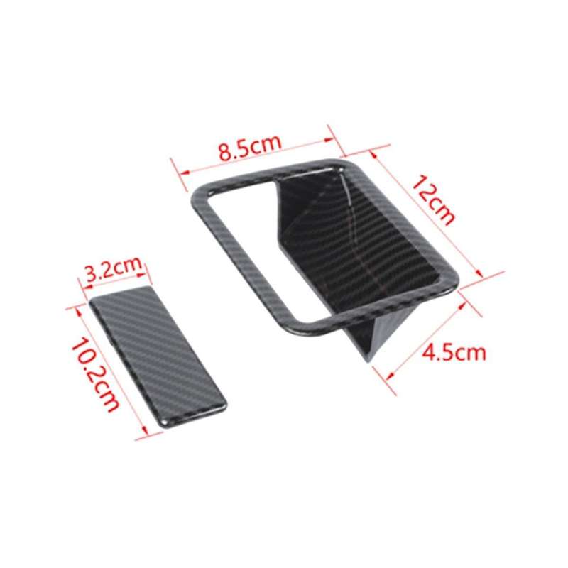 Co-Pilot Storage Box Switch Decoration Cover Trim Stickers for Nitro 07-2012 Car Interior Accessorie