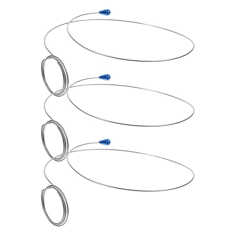 Cord Holders 3Pcs Stainless Steel Wire Eye Loupe Eyeglasses Holder Band Magnifier Bracket Watch Mag