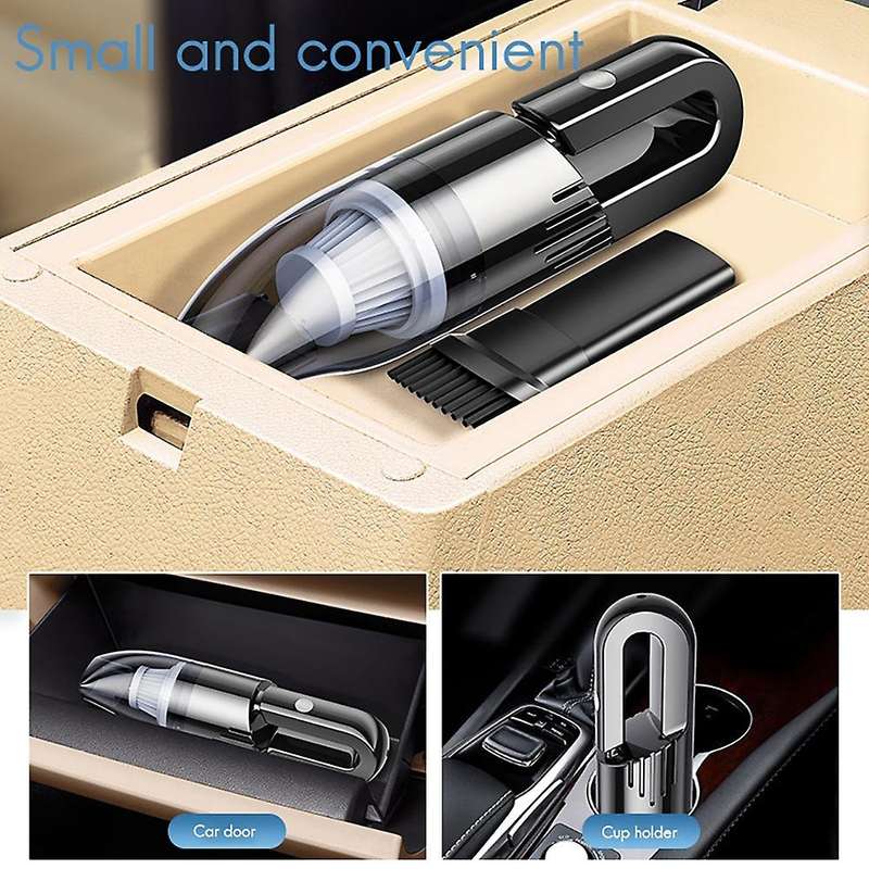 Cordless Car Vacuum Cleaner 6000Pa Rechargeable Portable Handheld Cordless Auto Vacuum Cleaner for C