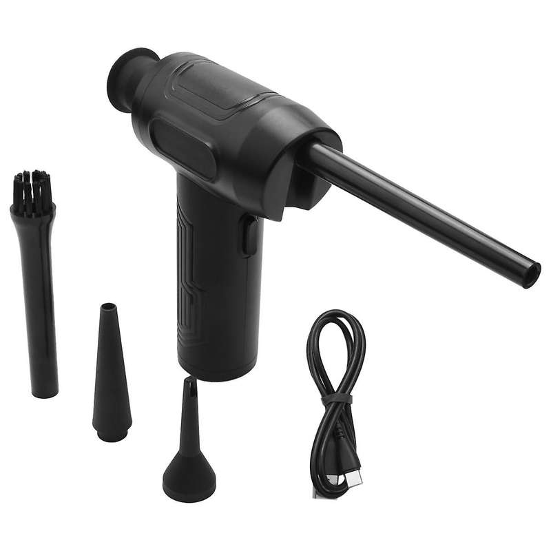 Cordless Electric Air Duster,50000RPM Powerful Compressed Air Can Replacement for Computer Keyboard