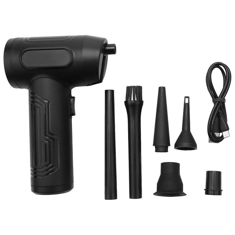 Cordless Electric Air Duster,50000RPM Powerful Compressed Air Can Replacement for Computer Keyboard
