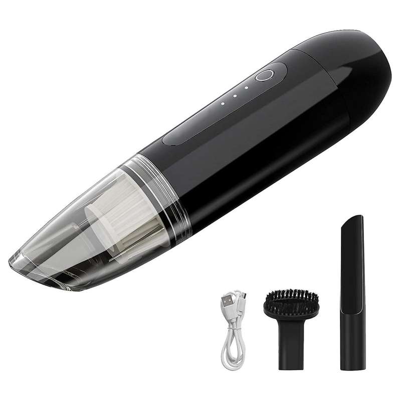 Cordless Car Vacuum Cleaner 6500Pa Rechargeable Portable Handheld Cordless Auto Vacuum Cleaner for C