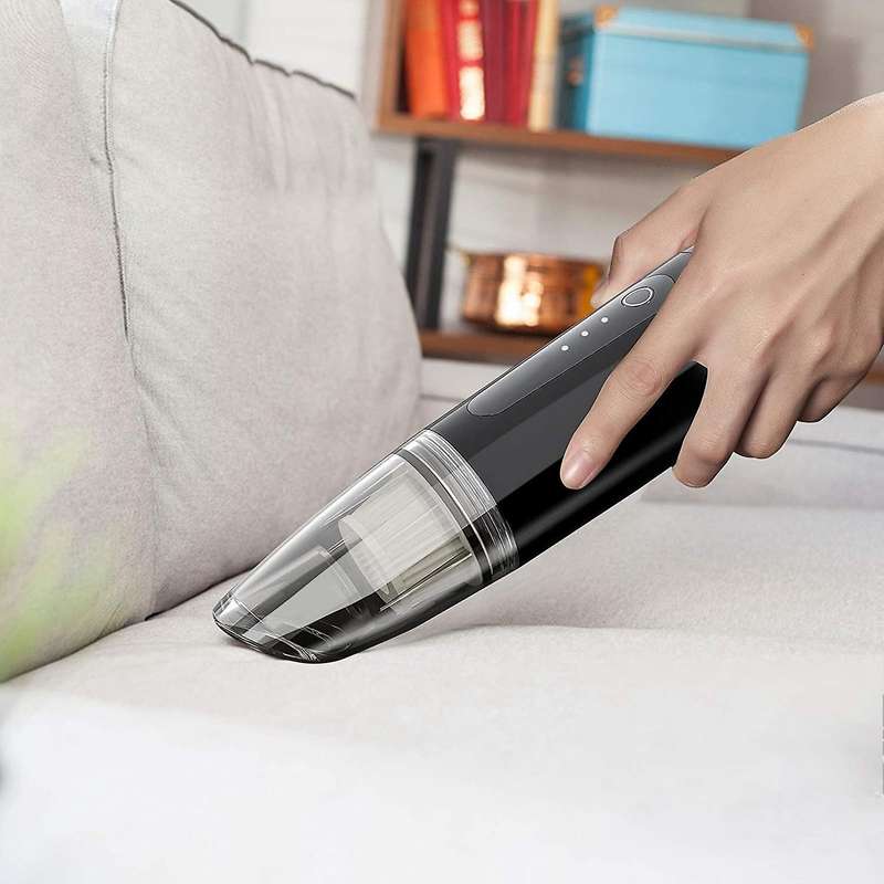 Cordless Car Vacuum Cleaner 6500Pa Rechargeable Portable Handheld Cordless Auto Vacuum Cleaner for C